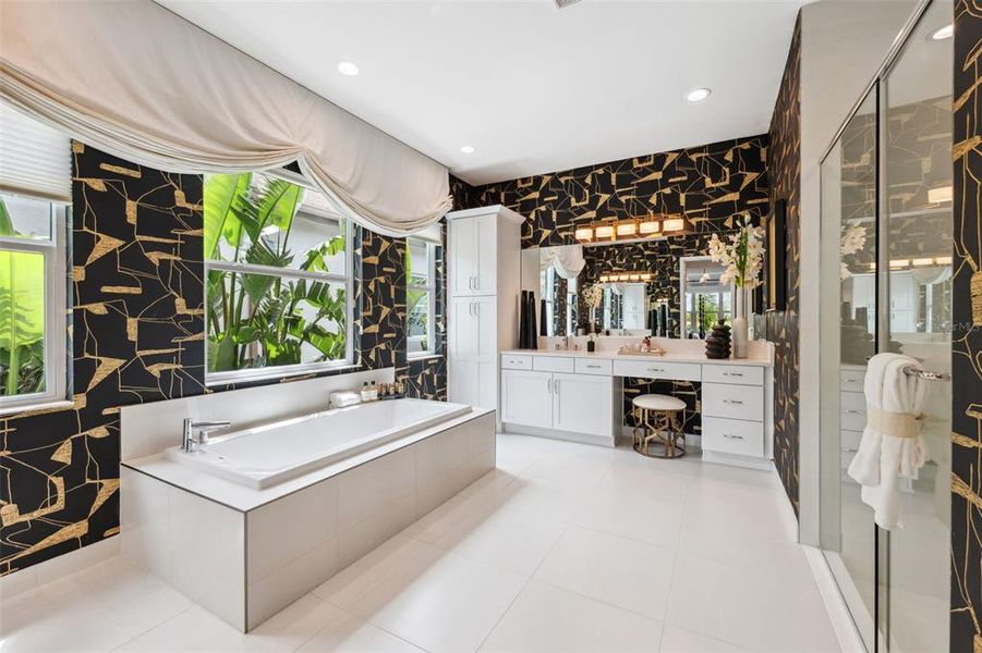 Furnished interior view inside a new home in Valencia Ridge, Wesley Chapel (Image 11).