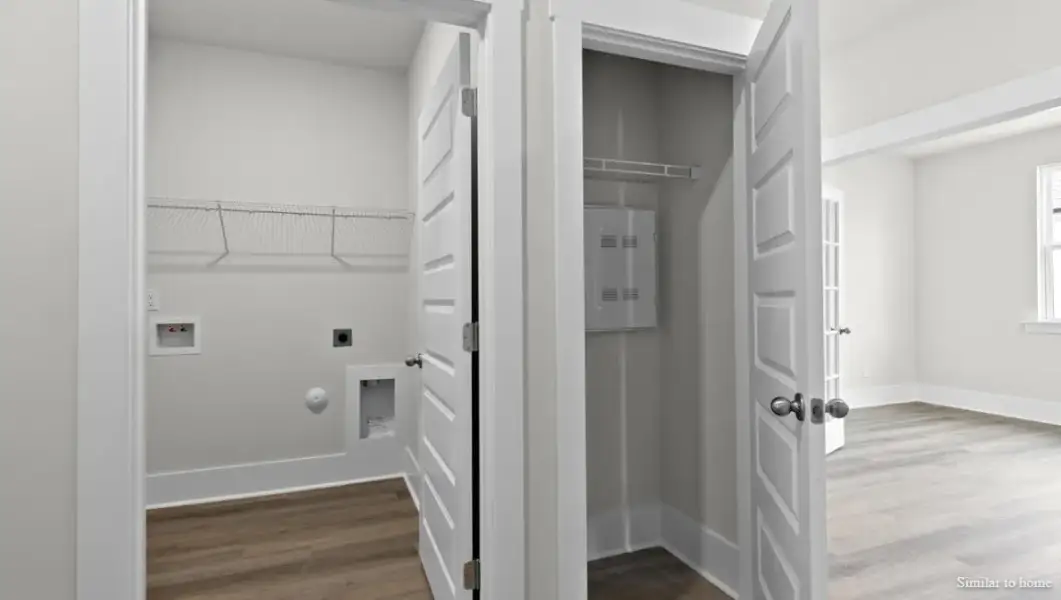 Spacious, unfurnished interior of a new home in The Highlands at Cedar Hill Landing, Navassa (Image 33).