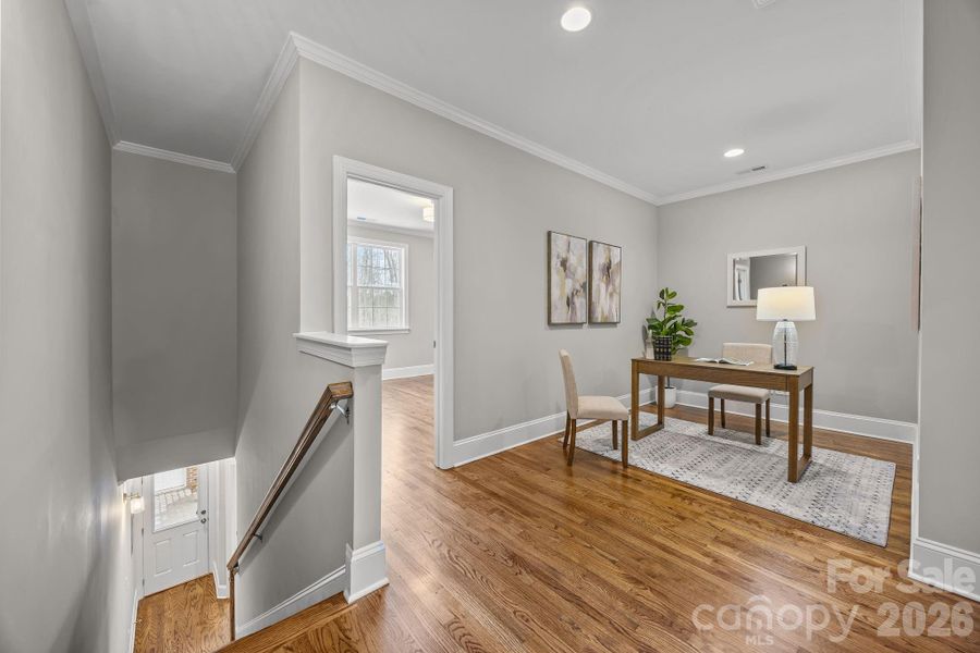 Furnished interior view inside a new home in , Concord (Image 9). Furnished interior view inside a new home in , Concord (Image 9).