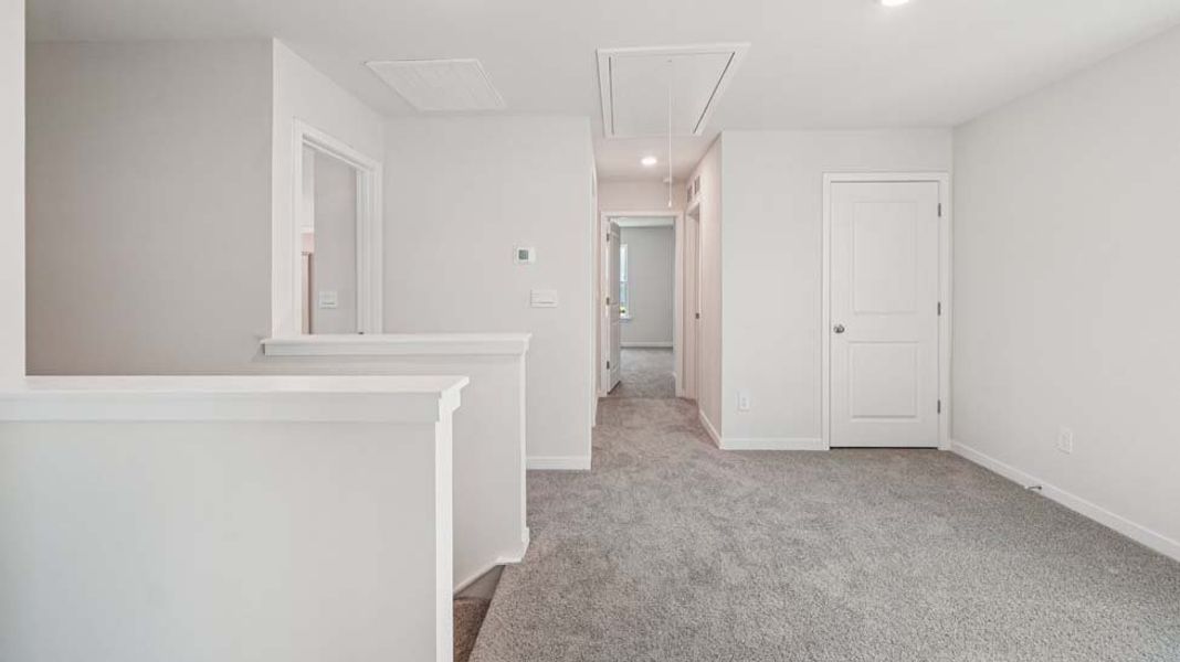 Spacious, unfurnished interior of a new home in Huffman Ridge, Hickory (Image 17).