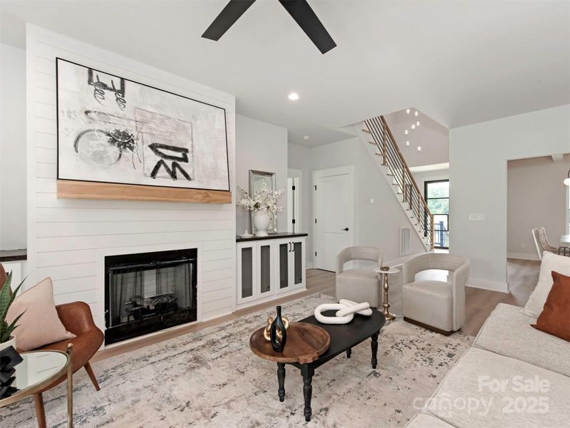 Furnished interior view inside a new home in , Waxhaw (Image 17).