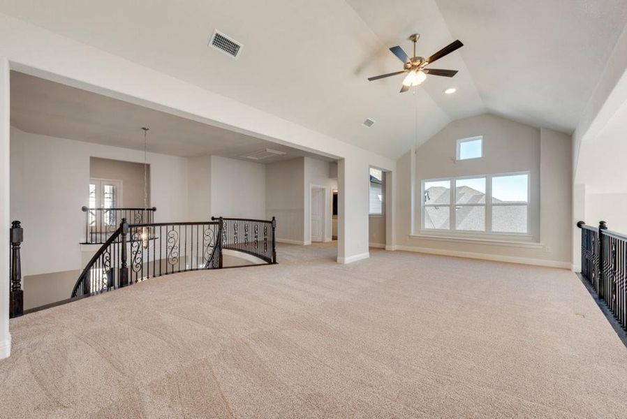 Spacious, unfurnished interior of a new home in South Pointe, Mansfield (Image 36).