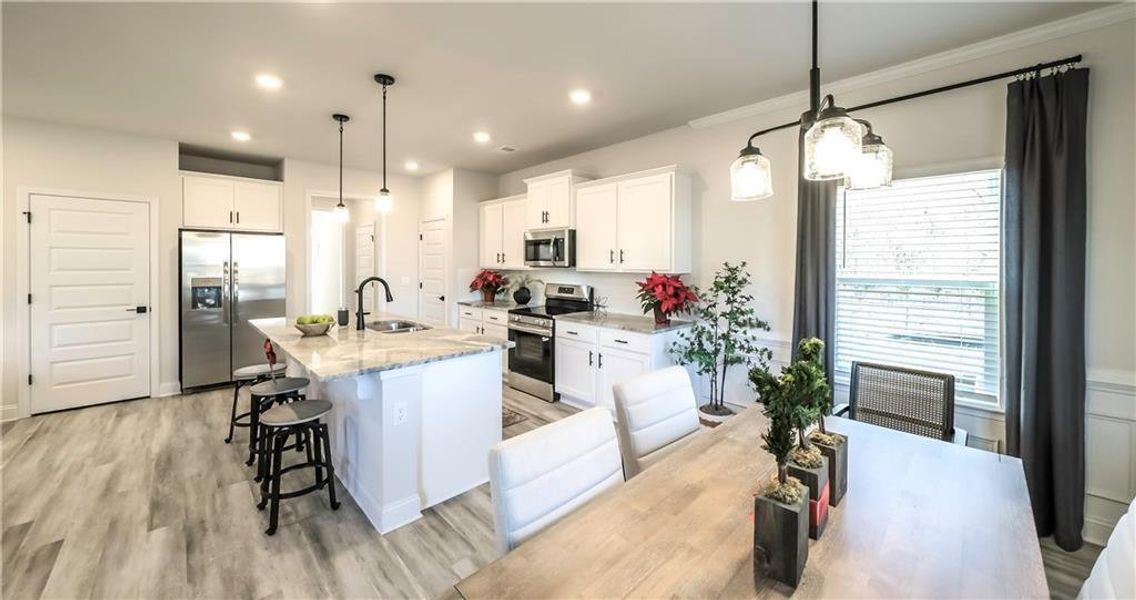Furnished interior view inside a new home in Canterbury Villas, Carrollton (Image 30).