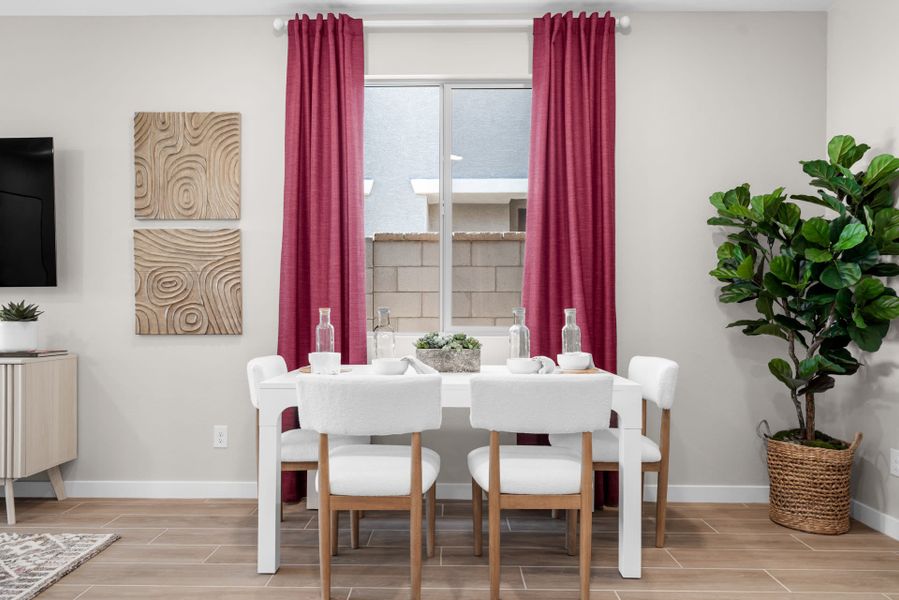 Dining Room | Terraza Model Home | Mira Vista at Victory in Buckeye, AZ by Landsea Homes