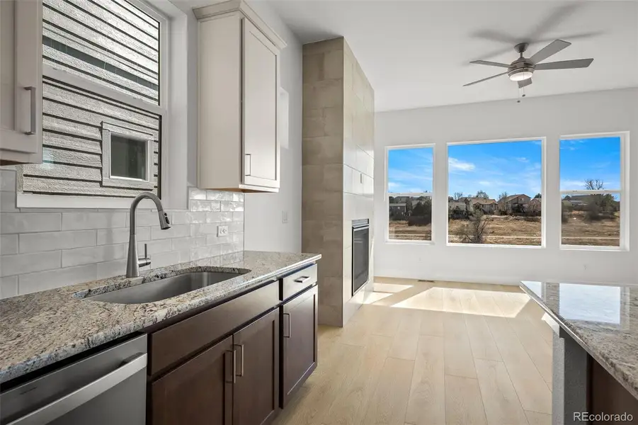 Furnished interior view inside a new home in Trailside at Cottonwood Creek, Colorado Springs (Image 11).