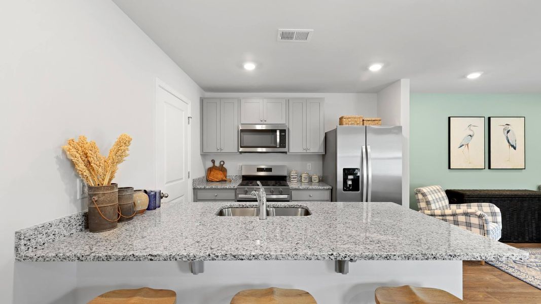 Furnished interior view inside a new home in The Timbers, Harleyville (Image 19).