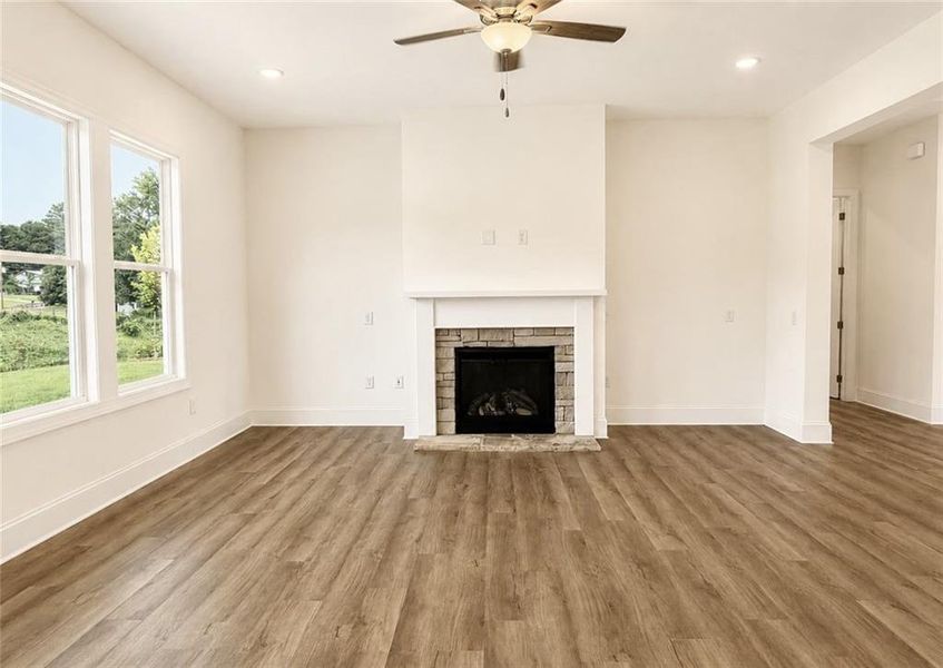 Spacious, unfurnished interior of a new home in , Powder Springs (Image 23). Spacious, unfurnished interior of a new home in , Powder Springs (Image 23).