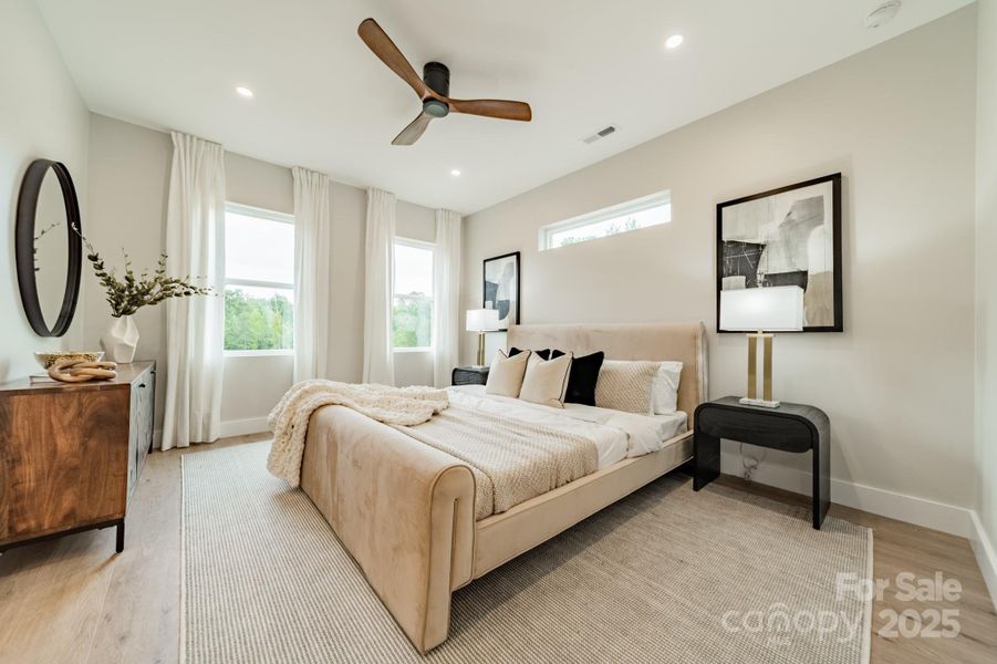 Furnished interior view inside a new home in , Catawba (Image 22).