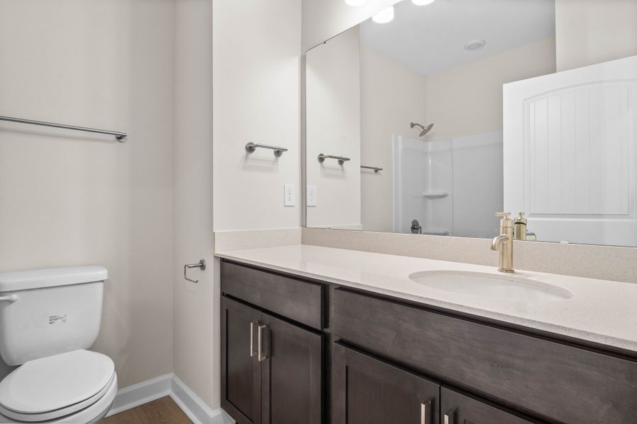 Furnished interior view inside a new home in Bridgewater - Shorehaven Village, Little River (Image 11).
