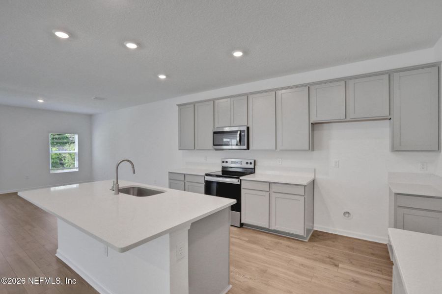 Furnished interior view inside a new home in Amberly, Green Cove Springs (Image 9).