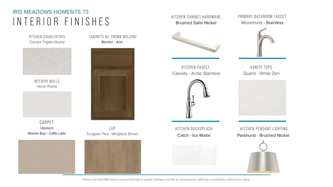 Furnished interior view inside a new home in Iris Meadows, Moore (Image 21). Furnished interior view inside a new home in Iris Meadows, Moore (Image 21).