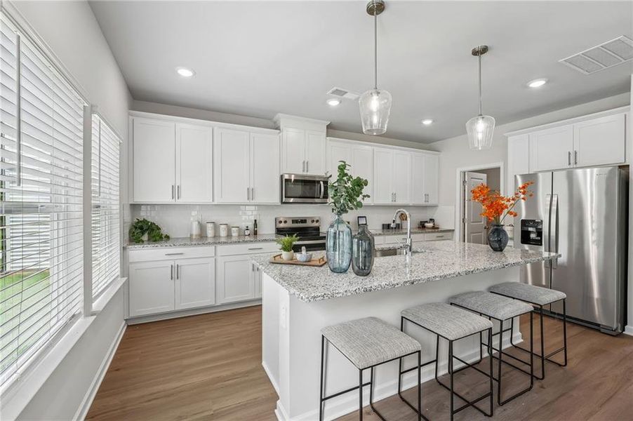 Furnished interior view inside a new home in Manning Mill, Adairsville (Image 53).