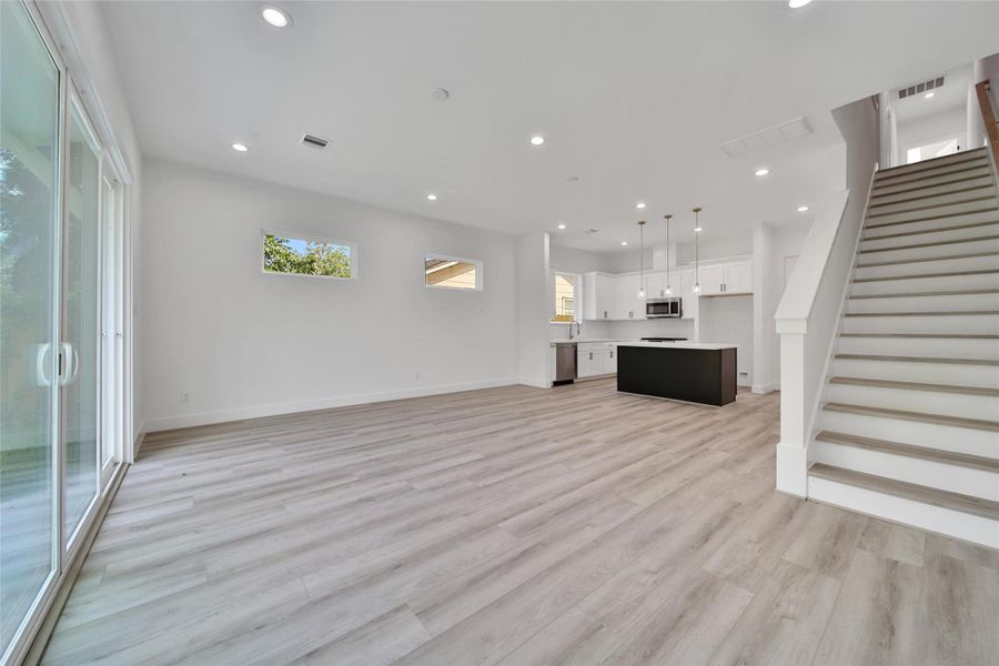 Spacious, unfurnished interior of a new home in , Houston (Image 15). Spacious, unfurnished interior of a new home in , Houston (Image 15).