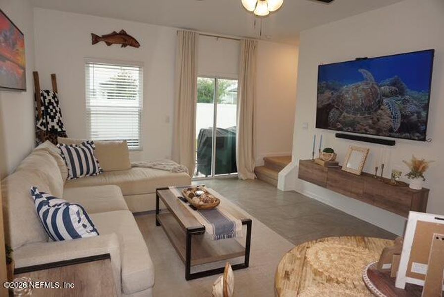 Furnished interior view inside a new home in , St. Augustine (Image 14).