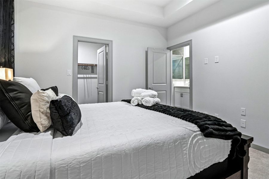 Furnished interior view inside a new home in , Houston (Image 31). Furnished interior view inside a new home in , Houston (Image 31).