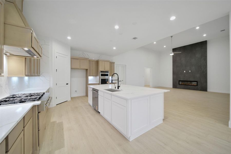 Furnished interior view inside a new home in Butlers Bend Estates, Pinehurst (Image 10).
