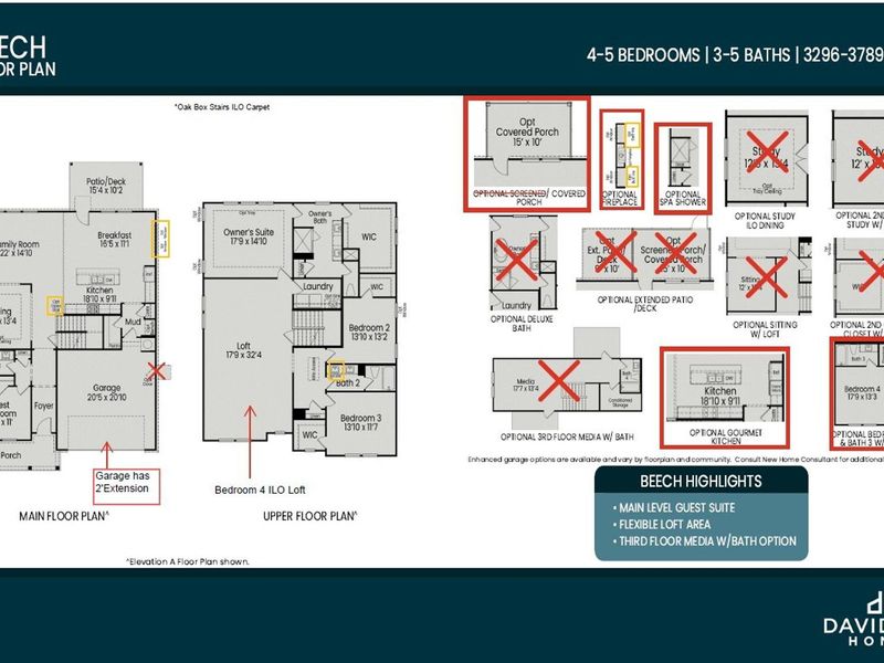 2D floor plan layout of this home in Sage on North Main, Wake Forest, NC (Image 3). 2D floor plan layout of this home in Sage on North Main, Wake Forest, NC (Image 3).