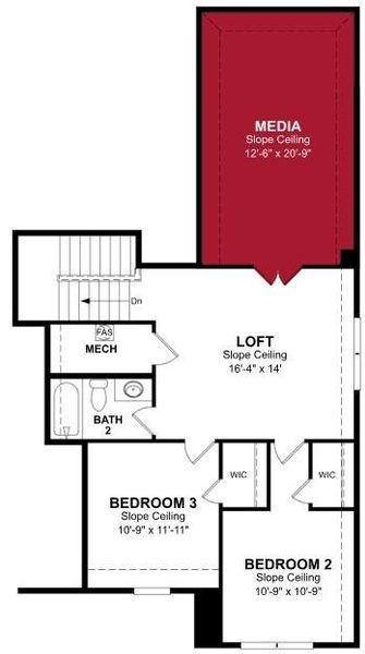 Beazer Homes Verandah Avalon floorplan.