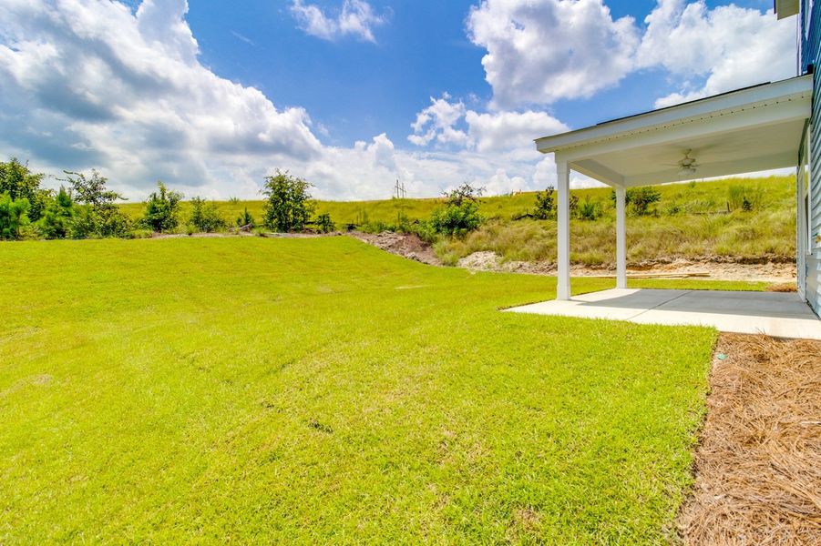 Exterior details and patio area of a home in Ellington, Elgin (Image 4).