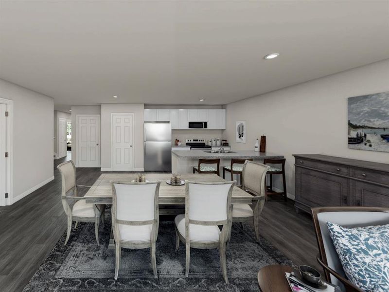 Furnished interior view inside a new home in Still Water Lake, Godley (Image 11). Furnished interior view inside a new home in Still Water Lake, Godley (Image 11).