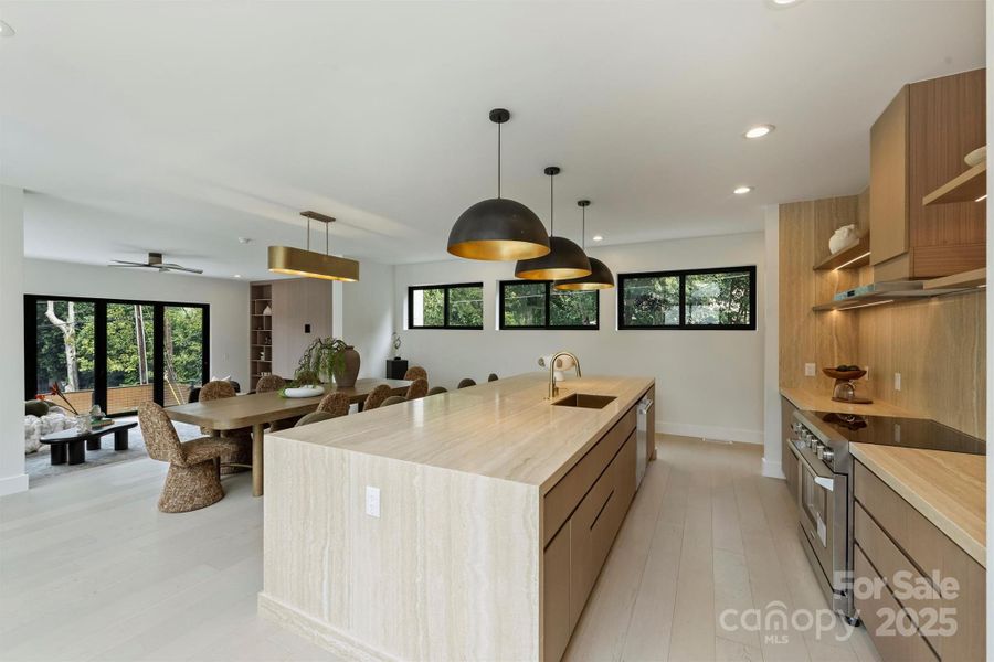 Furnished interior view inside a new home in , Charlotte (Image 37).