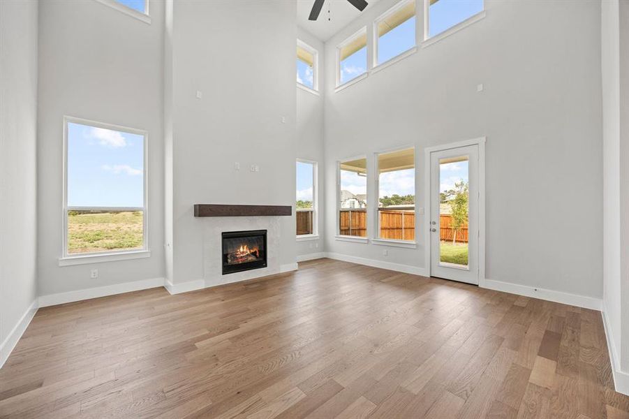 Spacious, unfurnished interior of a new home in The Heights at Uptown Celina, Celina (Image 18). Spacious, unfurnished interior of a new home in The Heights at Uptown Celina, Celina (Image 18).