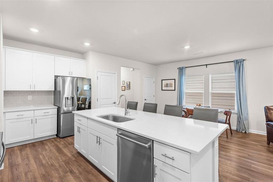 Furnished interior view inside a new home in , Lawrenceville (Image 23). Furnished interior view inside a new home in , Lawrenceville (Image 23).