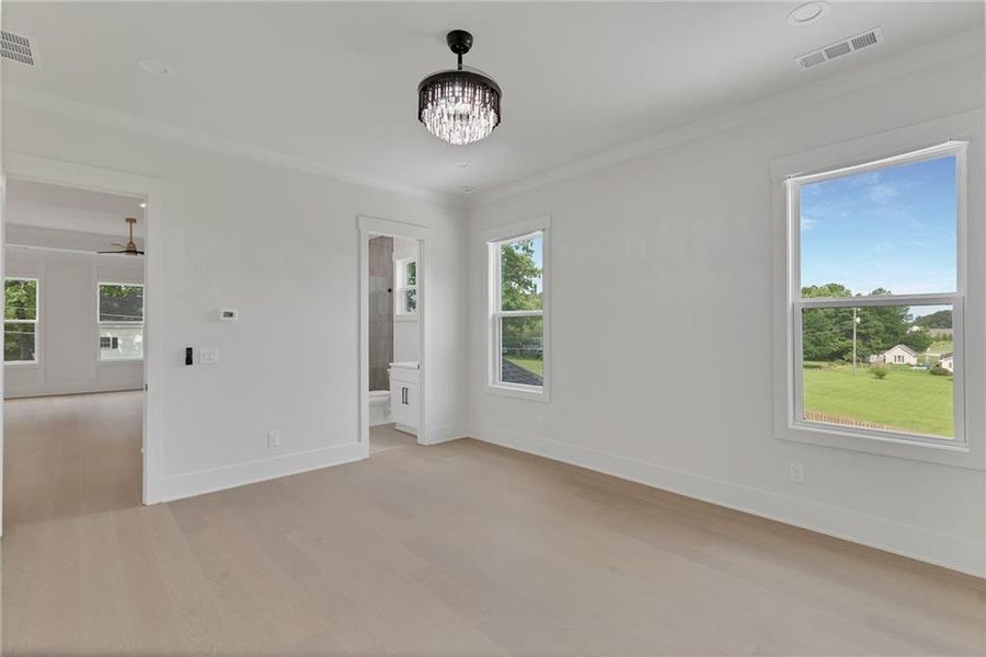 Spacious, unfurnished interior of a new home in , Grayson (Image 25).