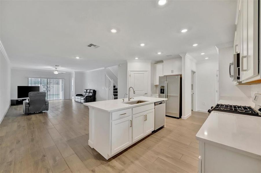 Furnished interior view inside a new home in , Wimauma (Image 13).