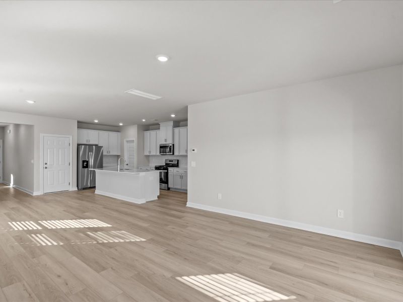 Spacious, unfurnished interior of a new home in The Farm at Wells Creek - Heritage Collection, Gray Court (Image 11).