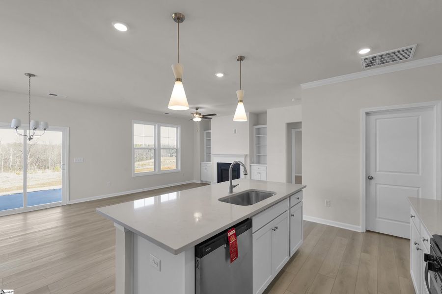 Furnished interior view inside a new home in Lynbrook, Boiling Springs (Image 7).