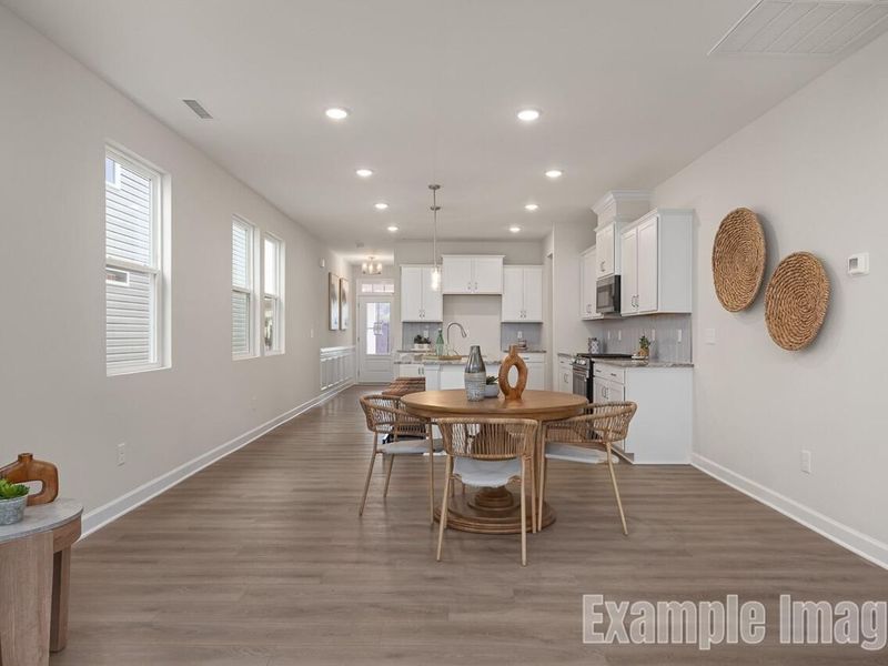 Furnished interior view inside a new home in Gregory Village, Lillington (Image 8).