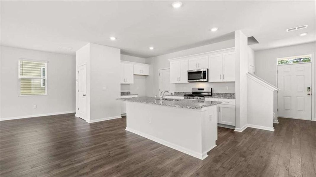 Furnished interior view inside a new home in Shoal Creek, Hampton (Image 5).