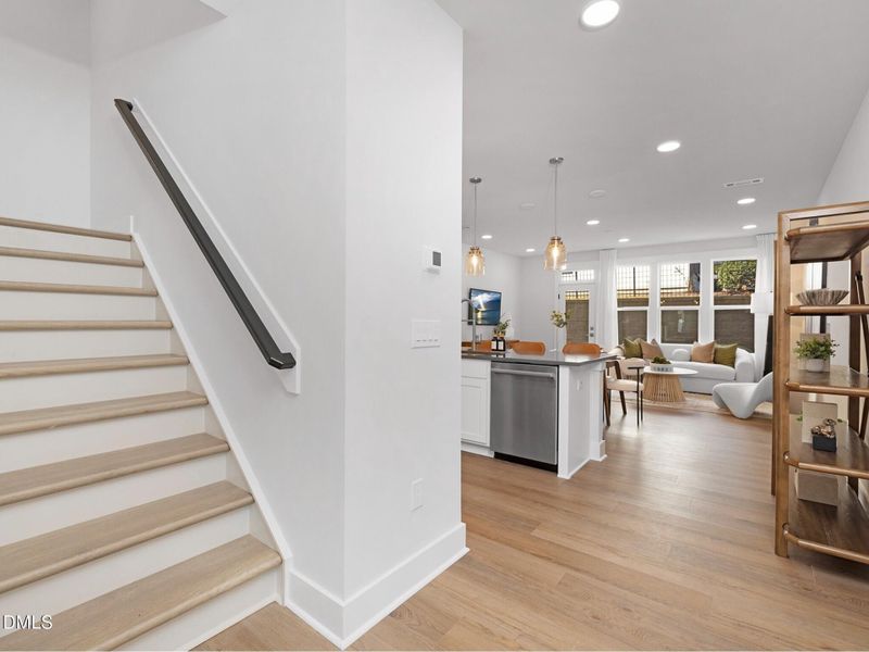 Weston Composite Stairs and Family Room Weston Composite Stairs and Family Room