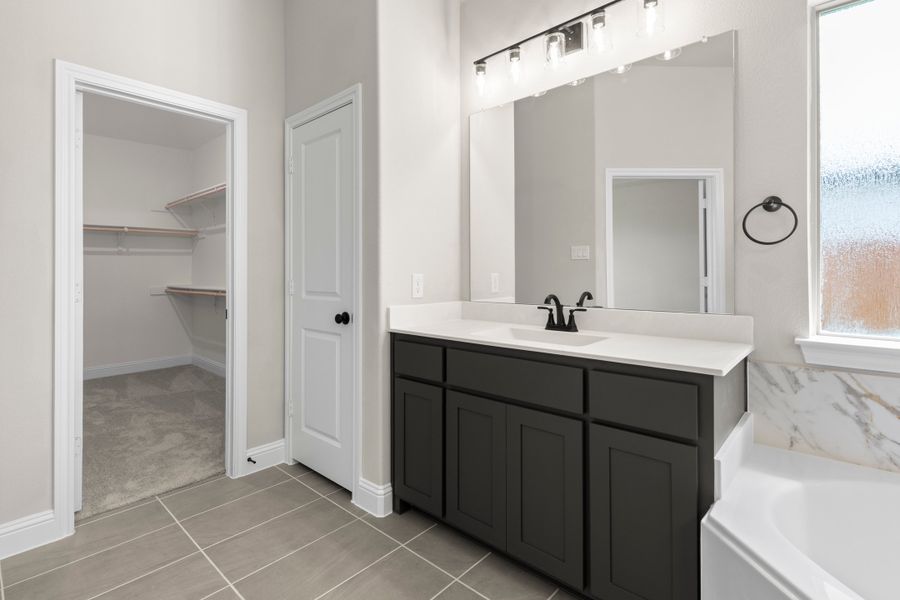 Furnished interior view inside a new home in Lovers Landing, Forney (Image 11).