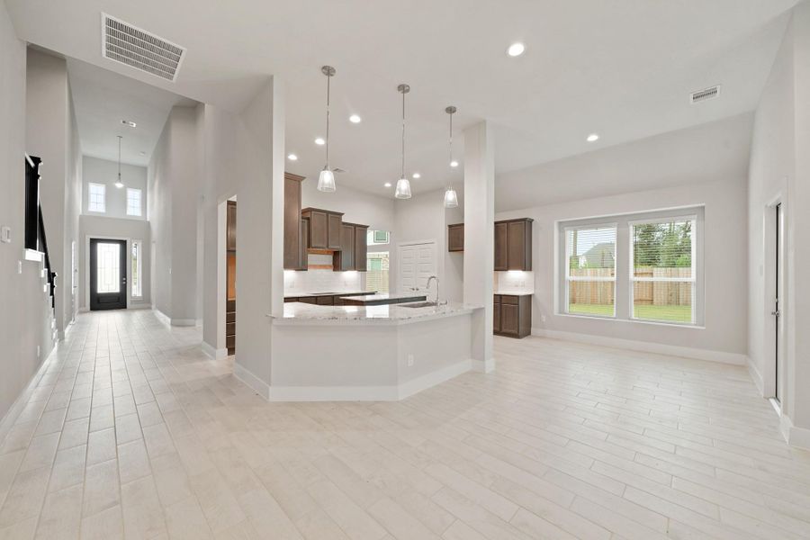 Furnished interior view inside a new home in Barton Creek Ranch, Conroe (Image 13). Furnished interior view inside a new home in Barton Creek Ranch, Conroe (Image 13).