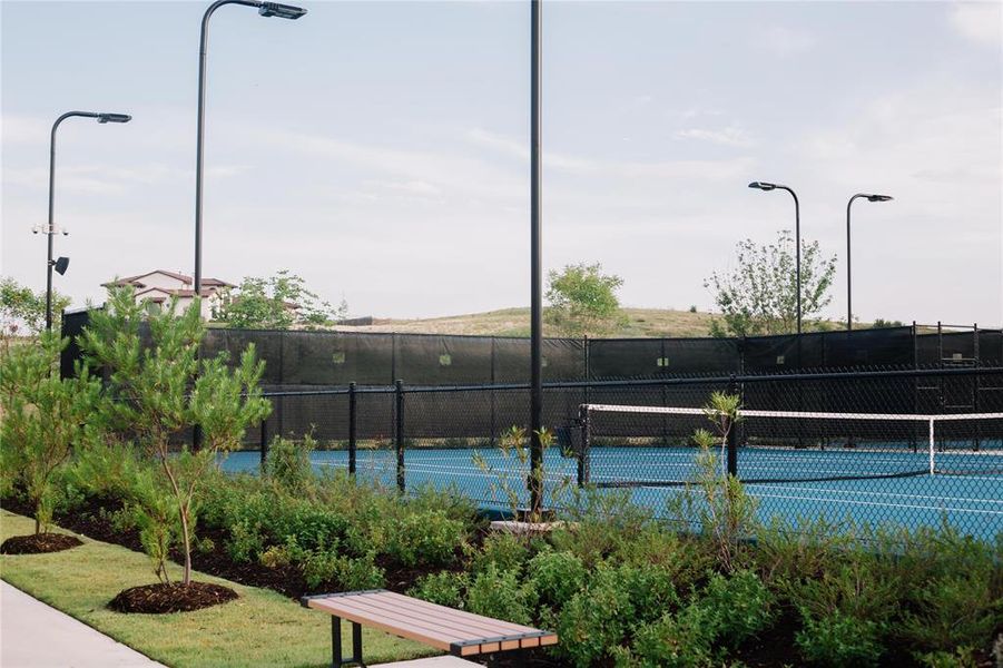 Tennis & pickleball courts