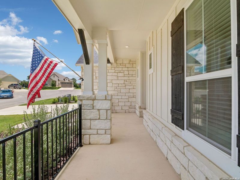 Exterior details and patio area of a home in Kissing Tree, San Marcos (Image 27). Exterior details and patio area of a home in Kissing Tree, San Marcos (Image 27).