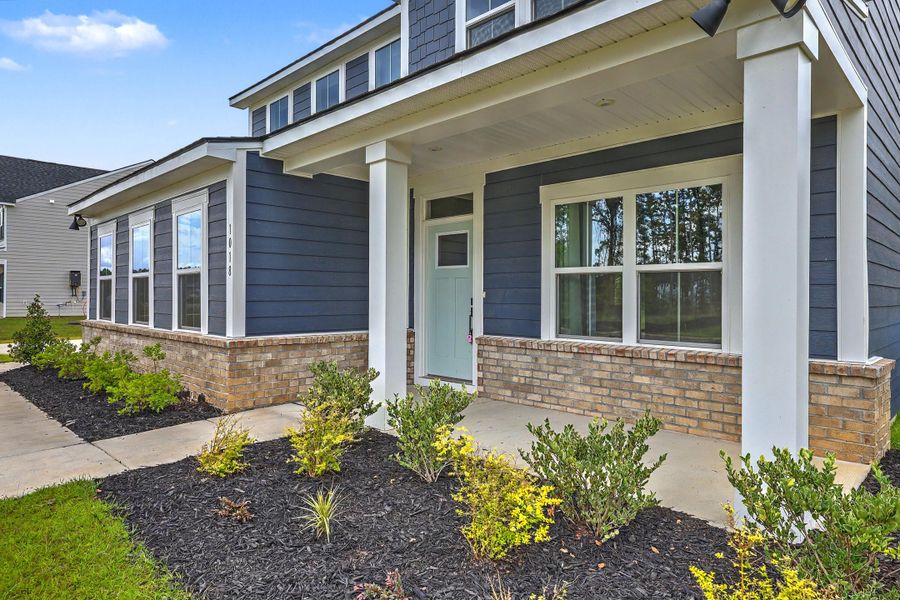 Exterior details and patio area of a home in , Ridgeville (Image 4). Exterior details and patio area of a home in , Ridgeville (Image 4).