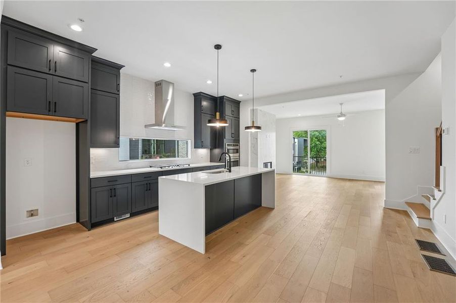 Furnished interior view inside a new home in , Decatur (Image 18).