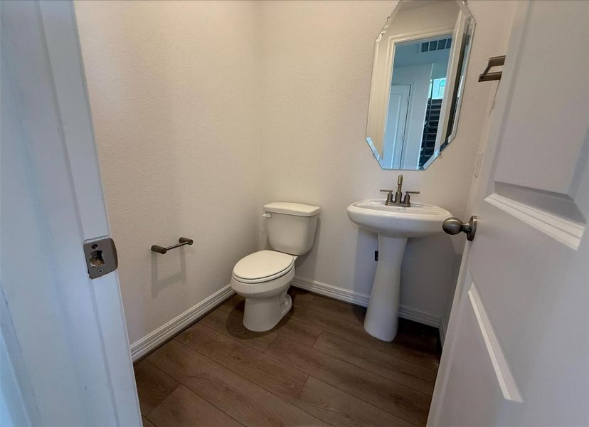 Actual progress of your home.