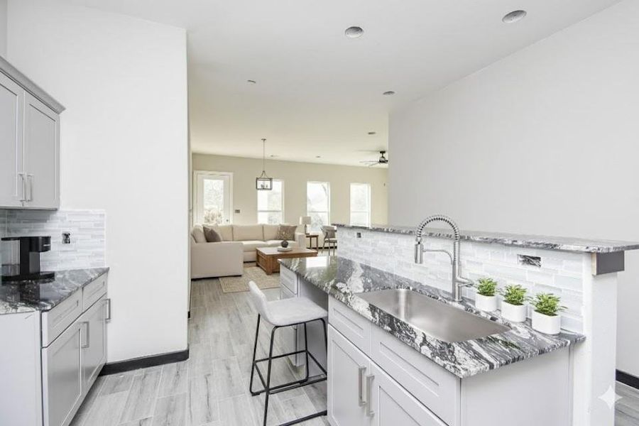 Furnished interior view inside a new home in , Sweeny (Image 4). Furnished interior view inside a new home in , Sweeny (Image 4).