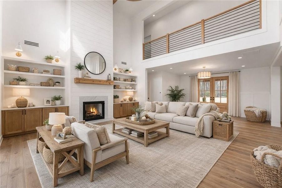 Furnished interior view inside a new home in , Gainesville (Image 20).