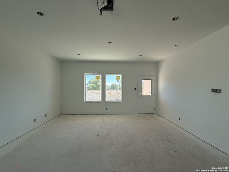 In-progress construction of a new home in Enclave at Hennersby Hollow 50's, San Antonio, TX (Image 19).