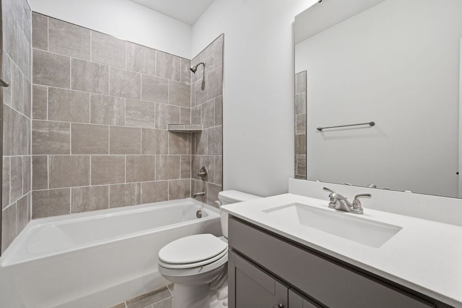 Furnished interior view inside a new home in Lakeview Village, Charlotte (Image 12). Furnished interior view inside a new home in Lakeview Village, Charlotte (Image 12).