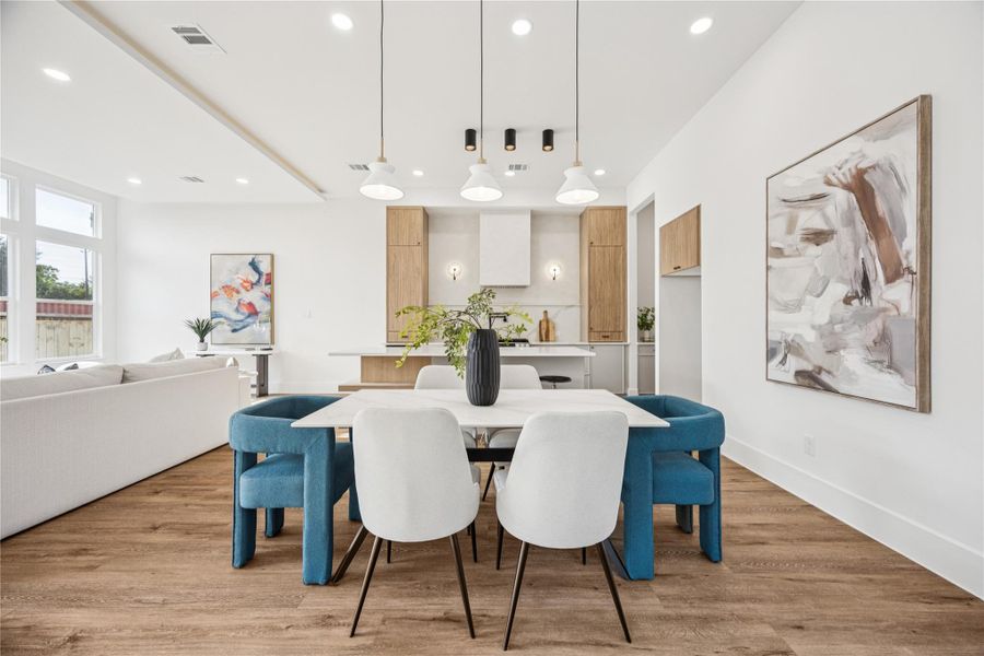 Furnished interior view inside a new home in , Houston (Image 28). Furnished interior view inside a new home in , Houston (Image 28).