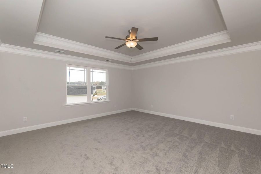 Representative unfurnished interior of a home built from the 2913 by Adams Homes in Hidden Pines, Cameron (Image 26).