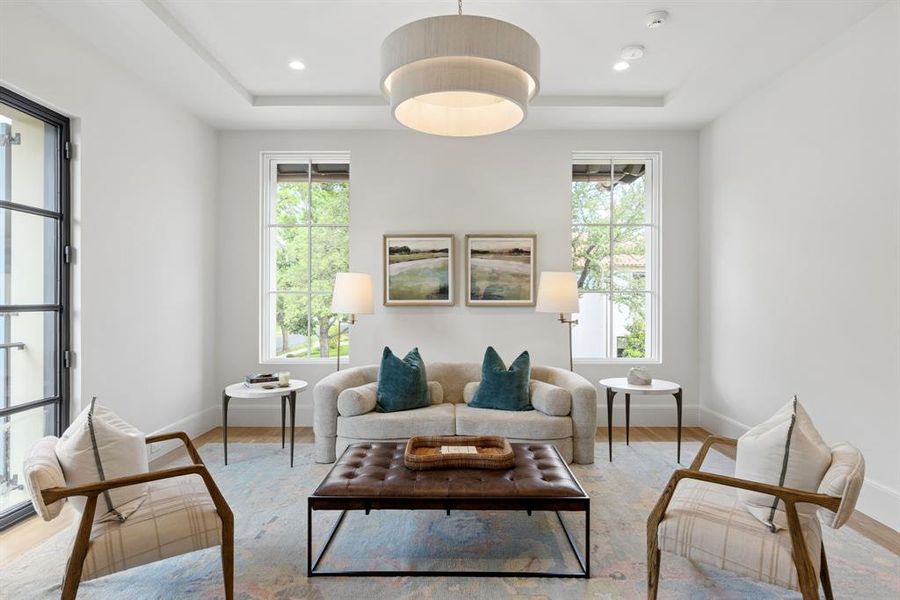 Furnished interior view inside a new home in Highland Park, Highland Park (Image 31).