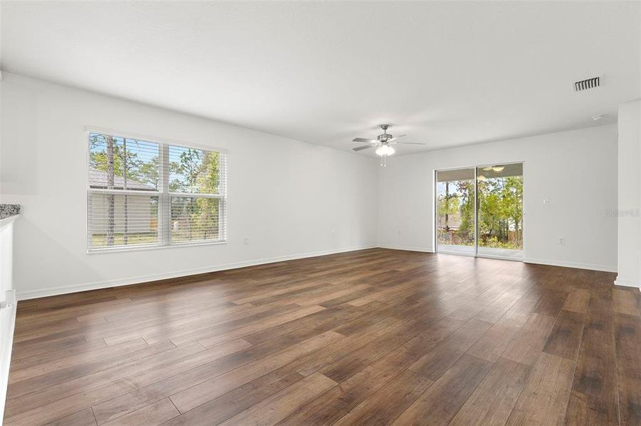 Spacious, unfurnished interior of a new home in Port Charlotte, North Port (Image 16). Spacious, unfurnished interior of a new home in Port Charlotte, North Port (Image 16).