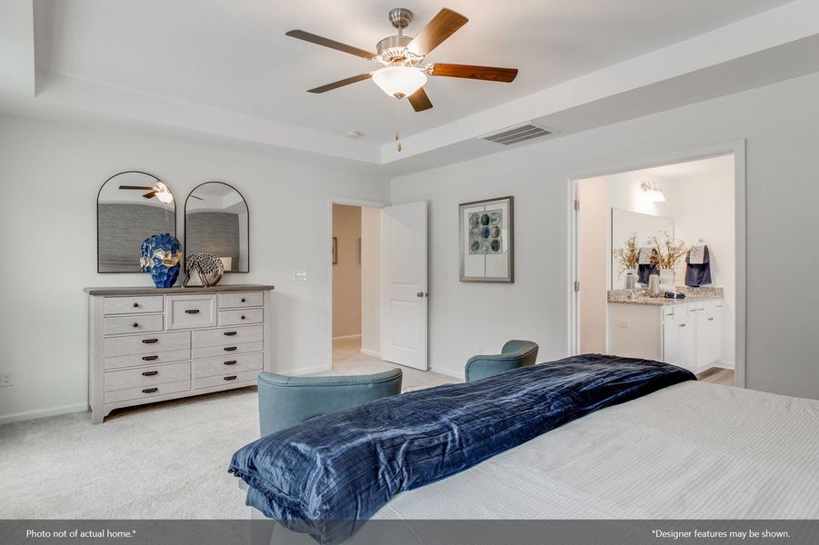 Furnished interior view inside a new home in Ellington, Elgin (Image 17).